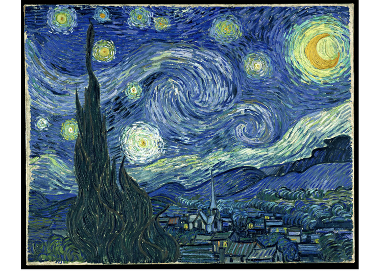 Imagen Starry Night - Vincent Van Gogh