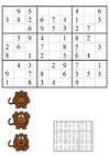 Imagen sudoku - monos