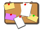 Imagen tablÃ³n de notas