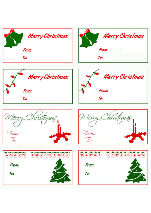 Imagen tarjetas de regalo de navidad