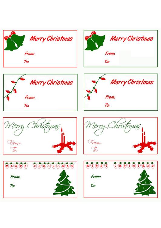tarjetas de regalo de navidad