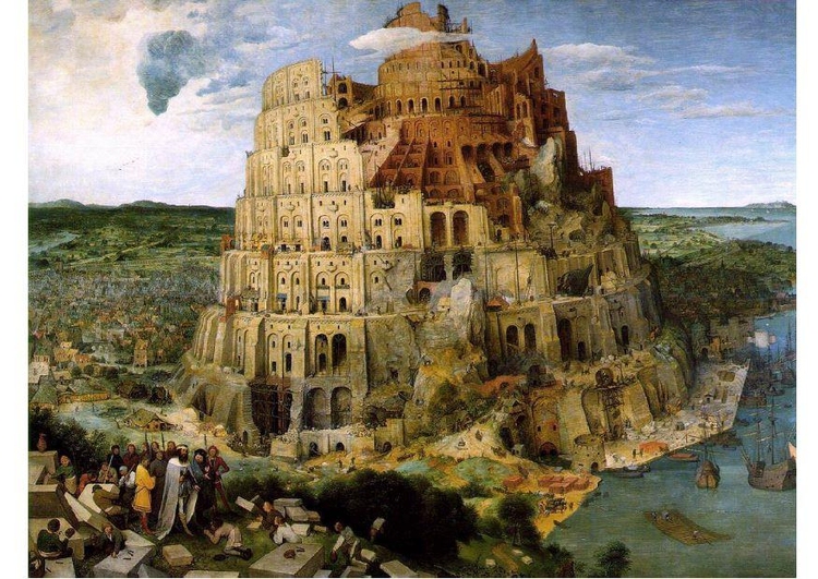Imagen Torre de babel por Pierre Bruegel el viejo