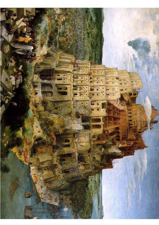 Torre de babel por Pierre Bruegel el viejo
