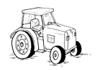 Dibujo para colorear Tractor
