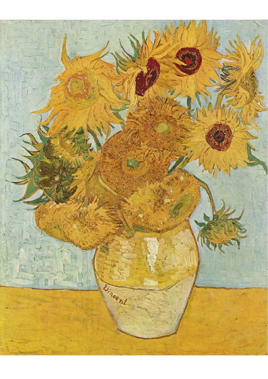 Vincent Van Gogh - Los girasoles
