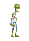Imagen zombie