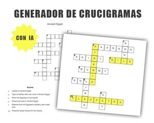 Generador de crucigramas