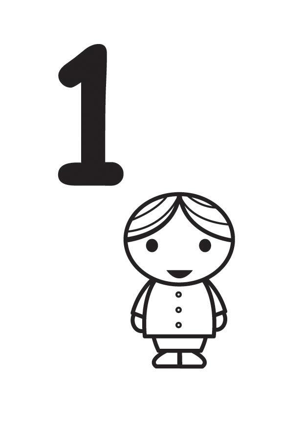 1 Dibujo para colorear 1
