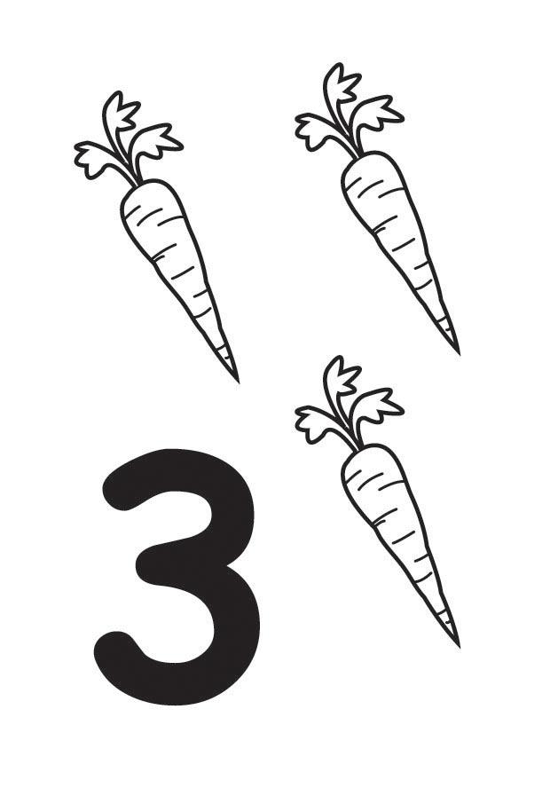 3 Dibujo para colorear 3