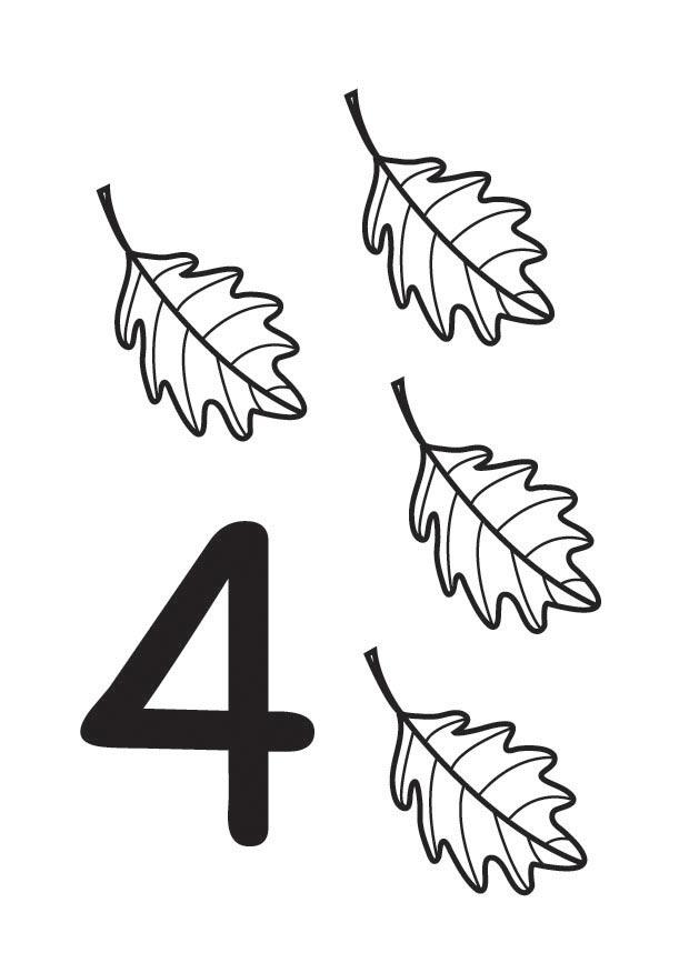 4 Dibujo para colorear 4