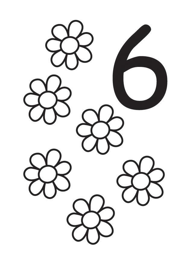 6 Dibujo para colorear 6