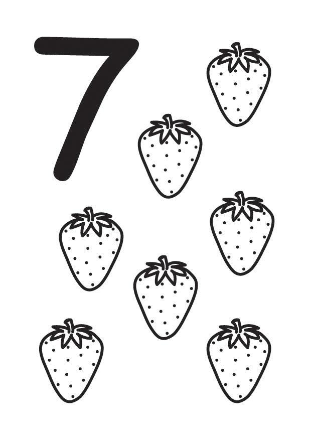 7 Dibujo para colorear 7