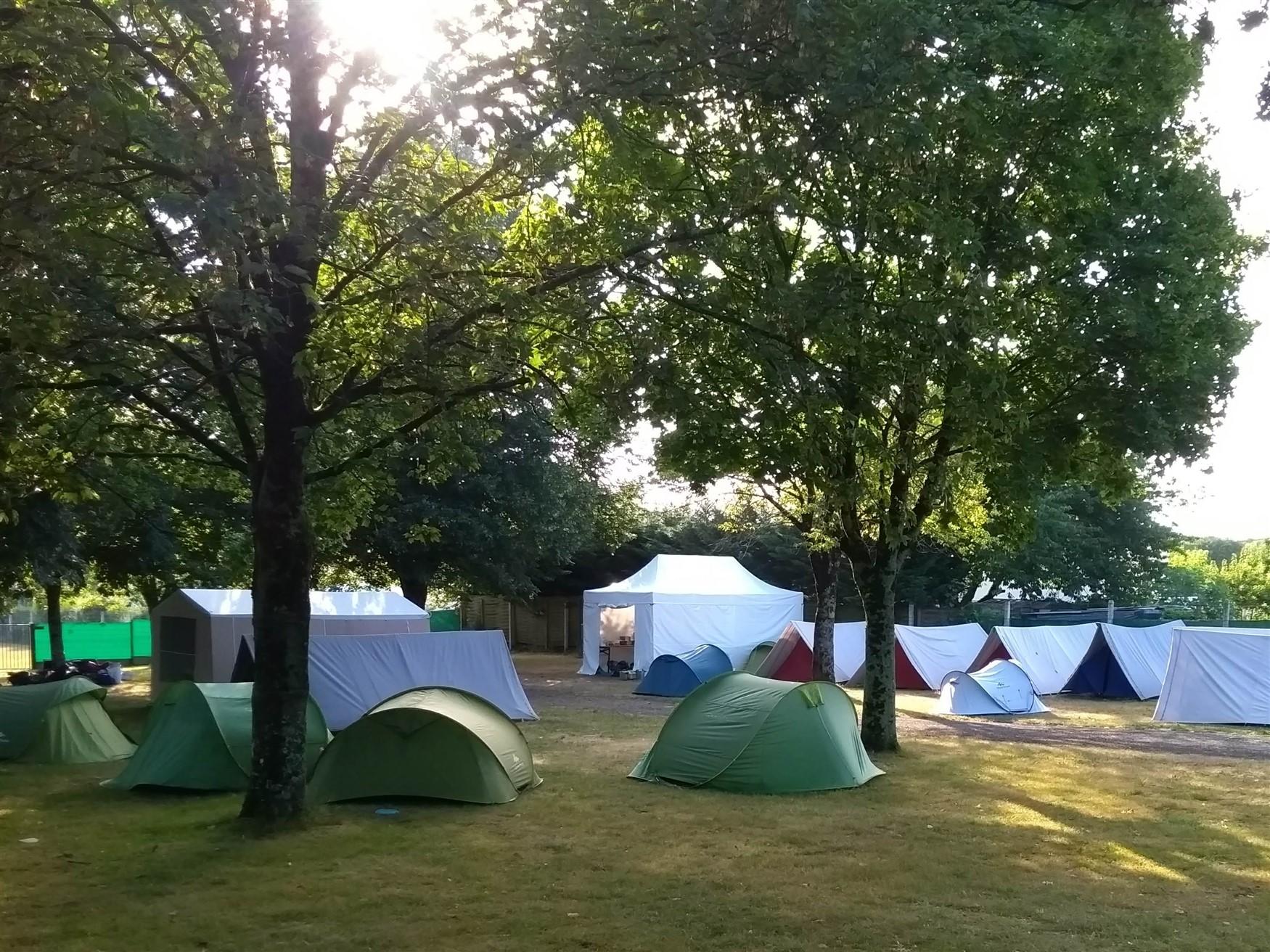 acampar Foto acampar