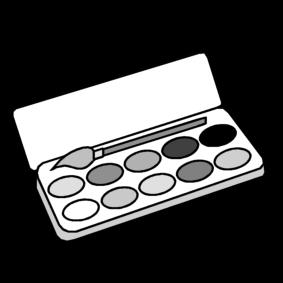 Dibujo para colorear acuarelas
