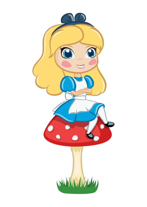 Imagen alicia en el paA­s de las maravillas