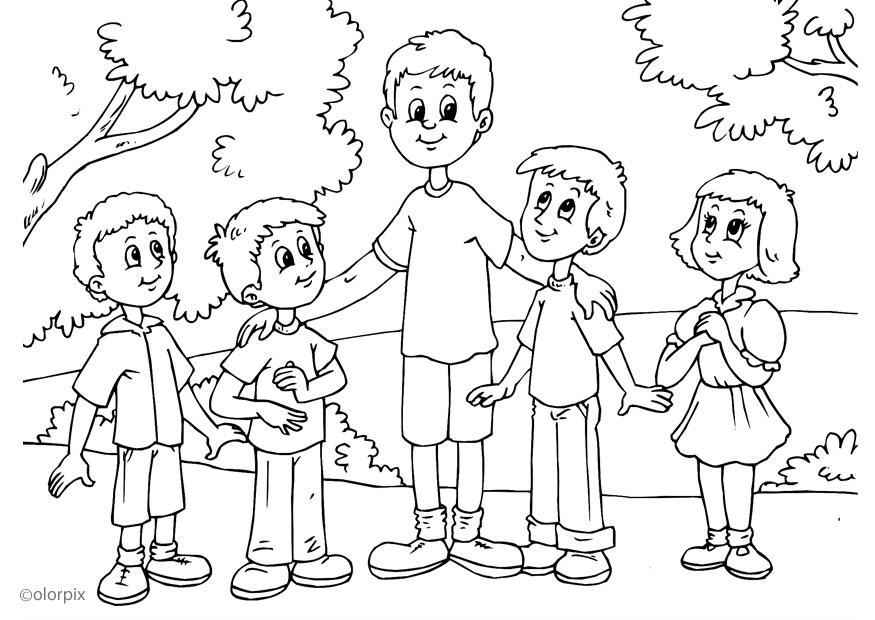 alto Dibujo para colorear alto
