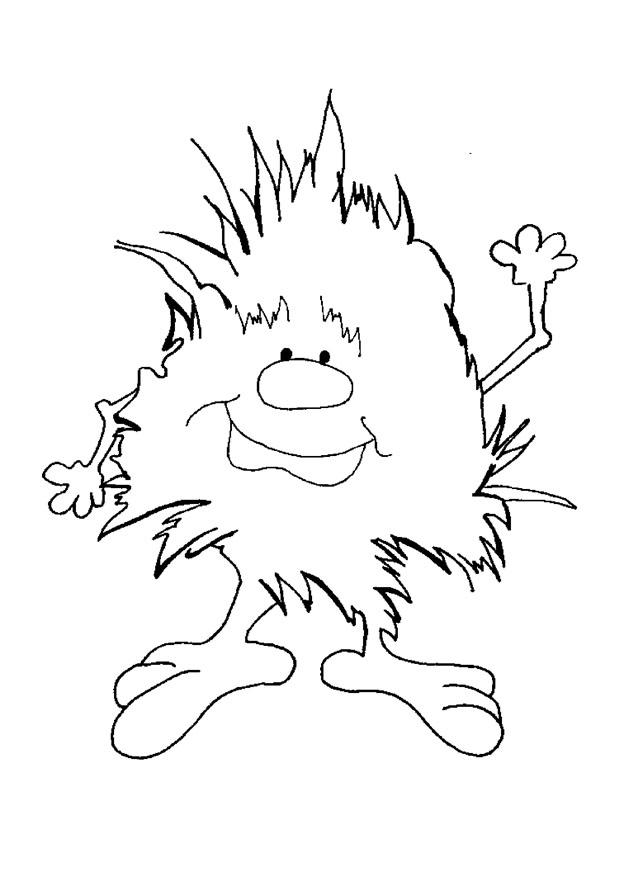 animal fantA¡stico Dibujo para colorear animal fantA¡stico