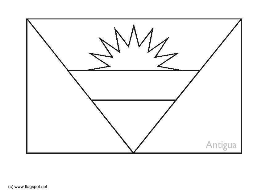 Dibujo para colorear antigua