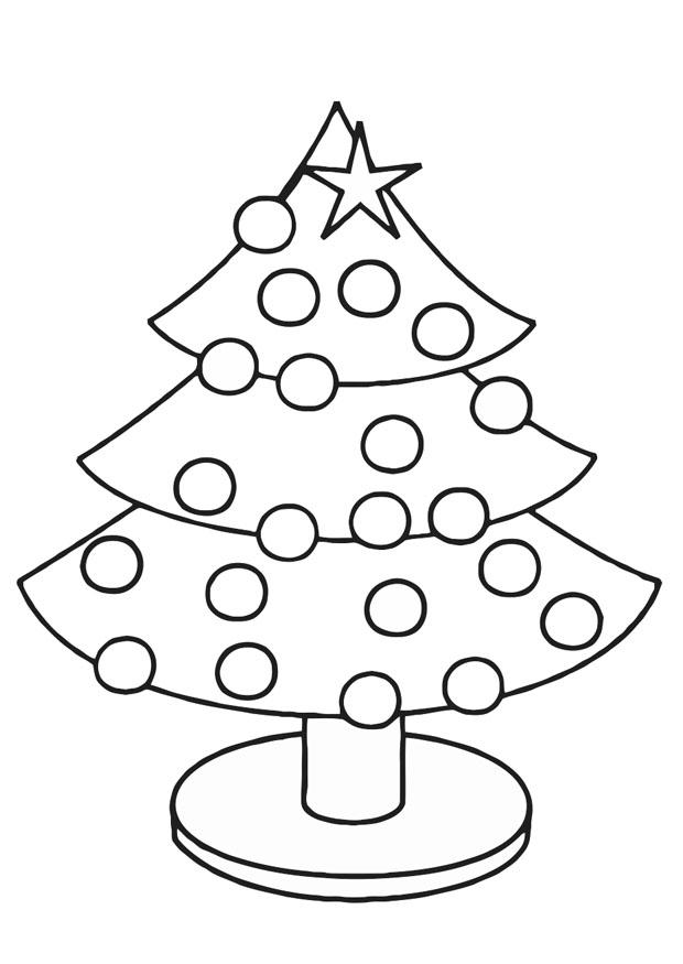 A¡rbol de navidad Dibujo para colorear A¡rbol de navidad