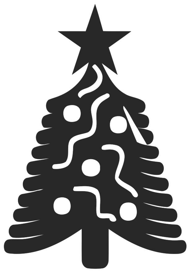 A¡rbol de navidad Dibujo para colorear A¡rbol de navidad