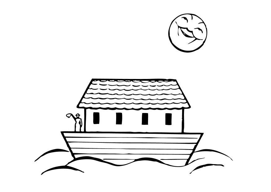 arca de noA© Dibujo para colorear arca de noA©