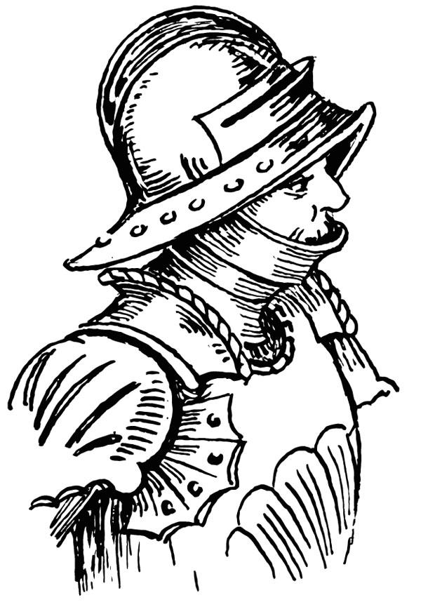 armadura Dibujo para colorear armadura