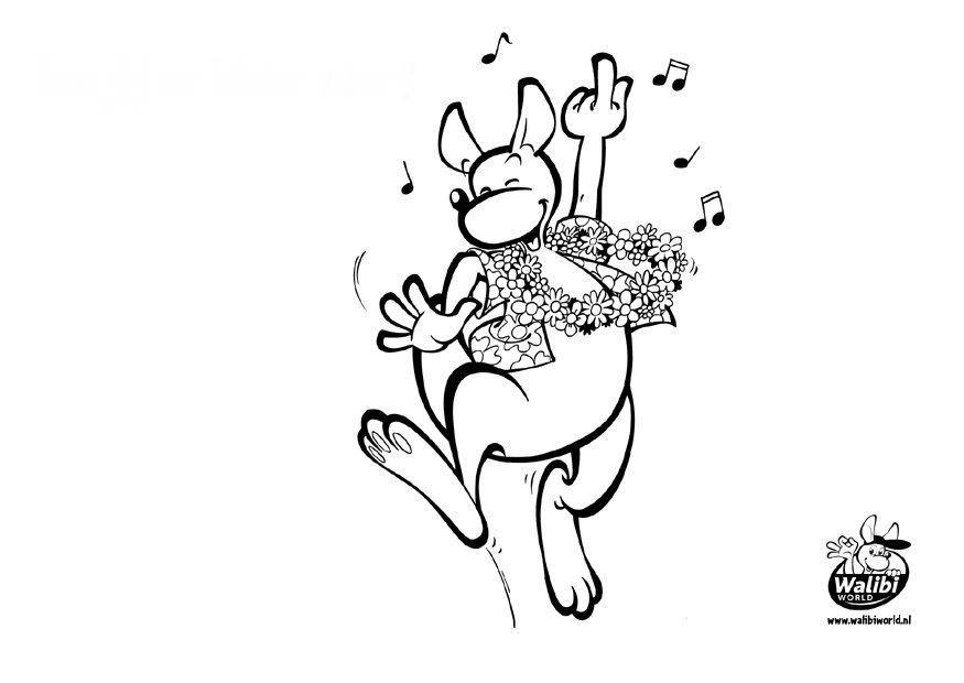 bailar Dibujo para colorear bailar