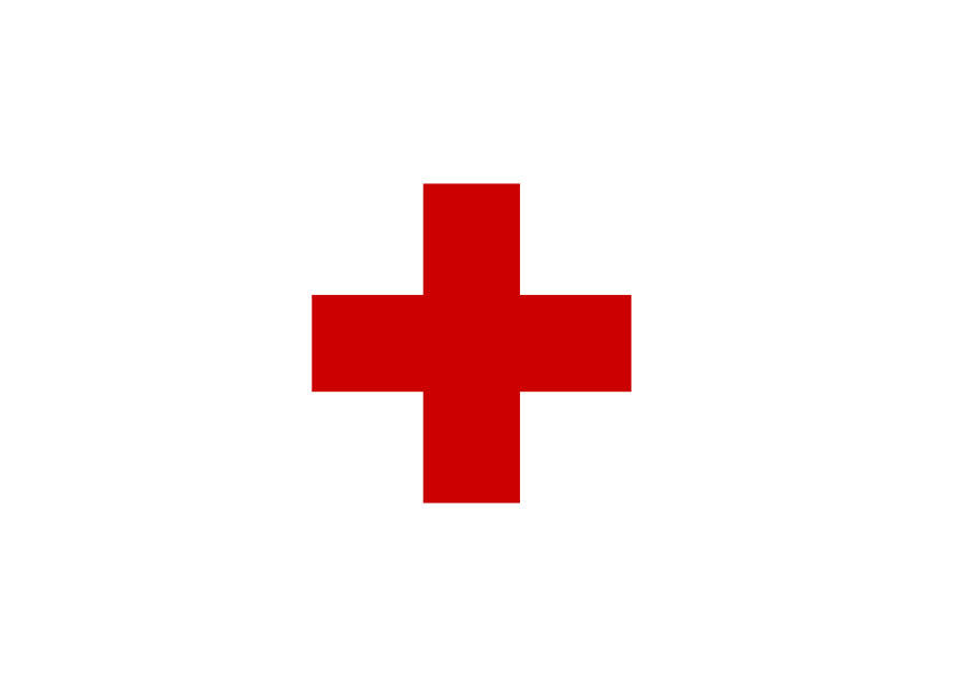 Imagen bandera de la cruz roja