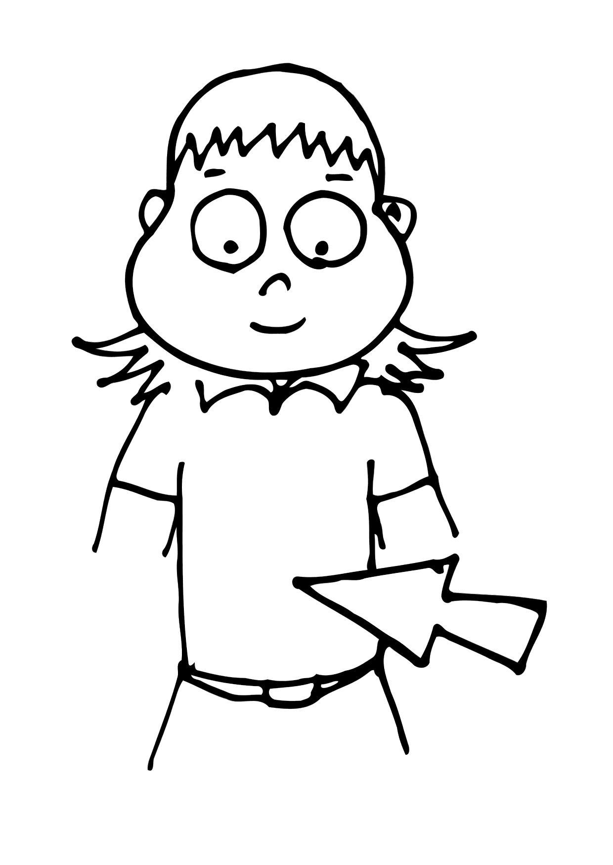 barriga Dibujo para colorear barriga