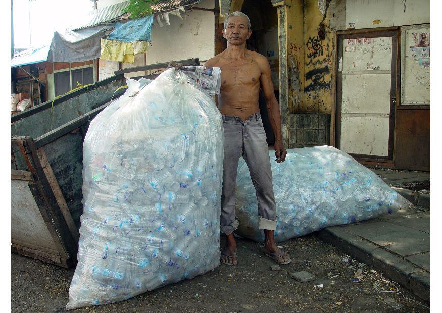 barrios marginales de jakarta Foto barrios marginales de jakarta