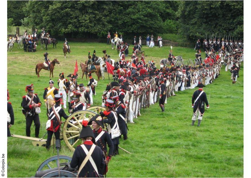 batalla en waterloo Foto batalla en waterloo