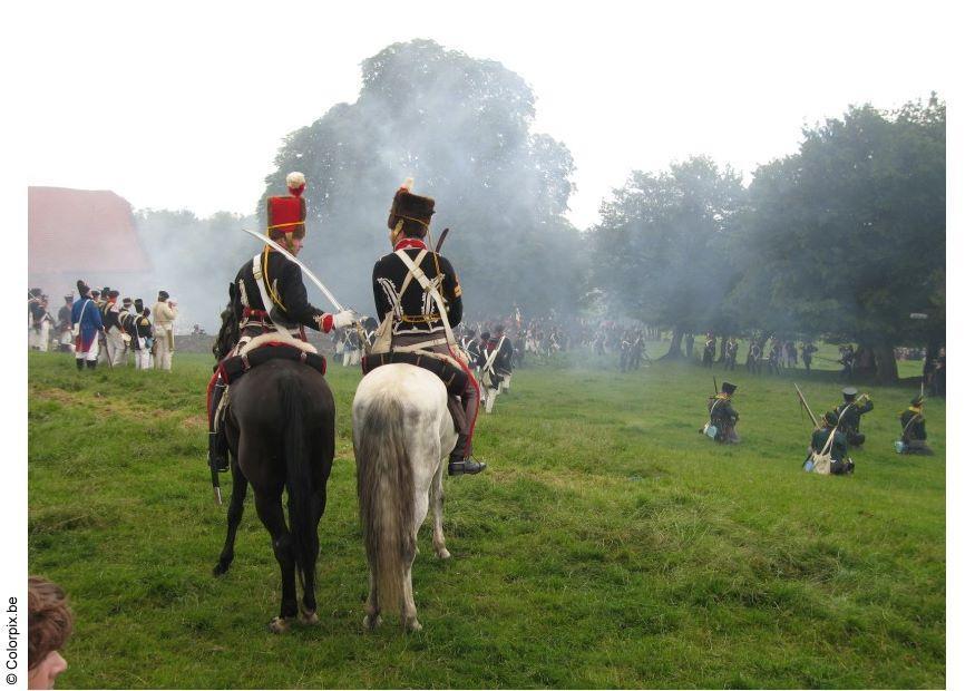 batalla en waterloo Foto batalla en waterloo