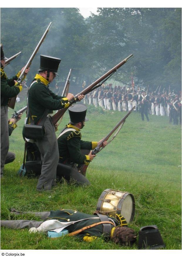 batalla en waterloo Foto batalla en waterloo