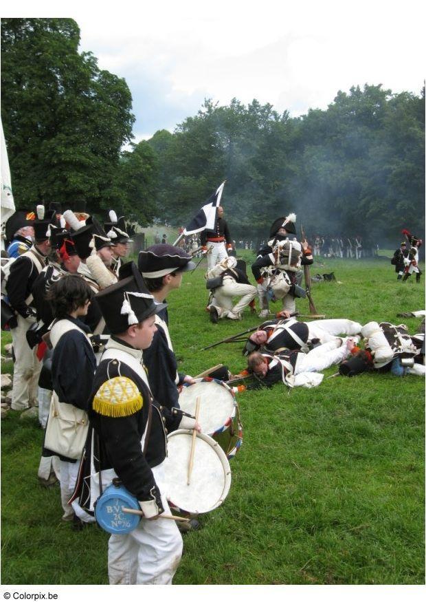 batalla en waterloo Foto batalla en waterloo