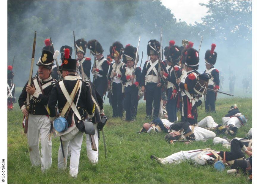 batalla en waterloo Foto batalla en waterloo