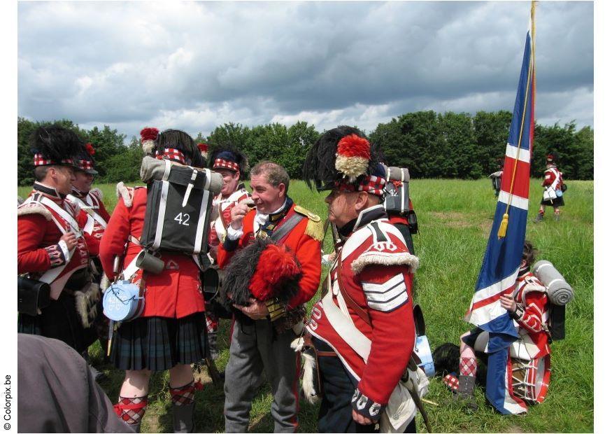 batalla en waterloo Foto batalla en waterloo