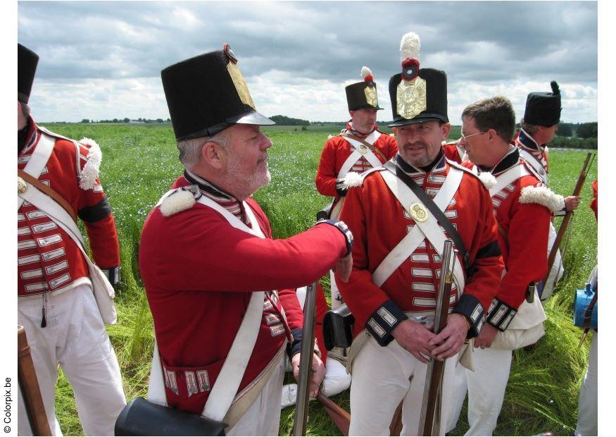 batalla en waterloo Foto batalla en waterloo