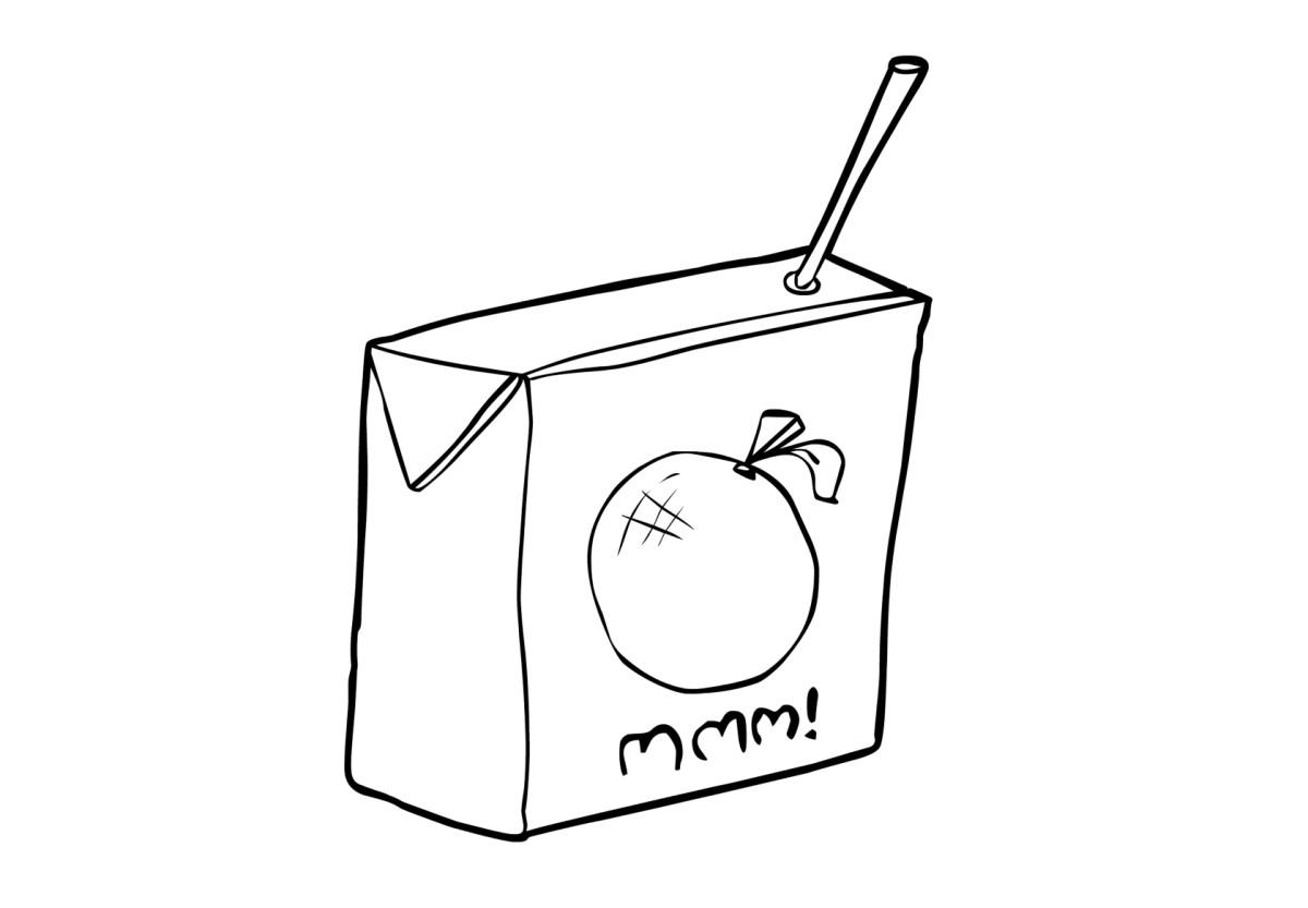 bebida Dibujo para colorear bebida