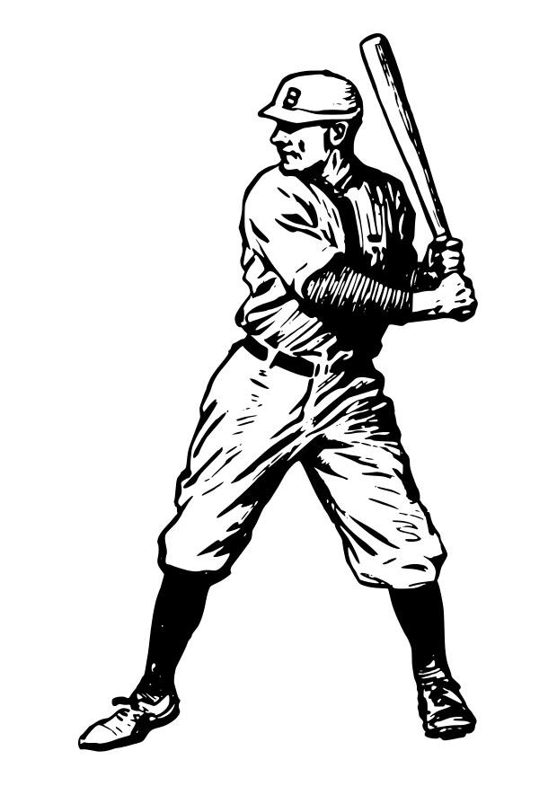 bA©isbol Dibujo para colorear bA©isbol