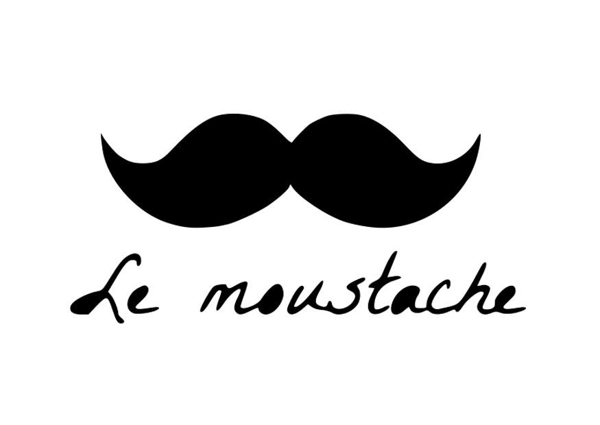 bigote Dibujo para colorear bigote