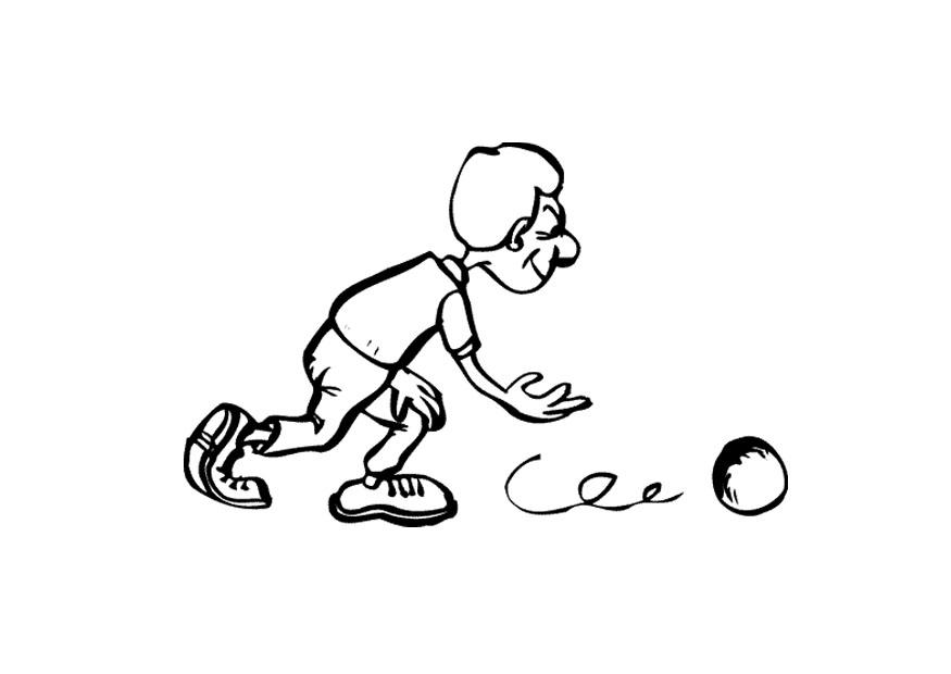 bolos Dibujo para colorear bolos
