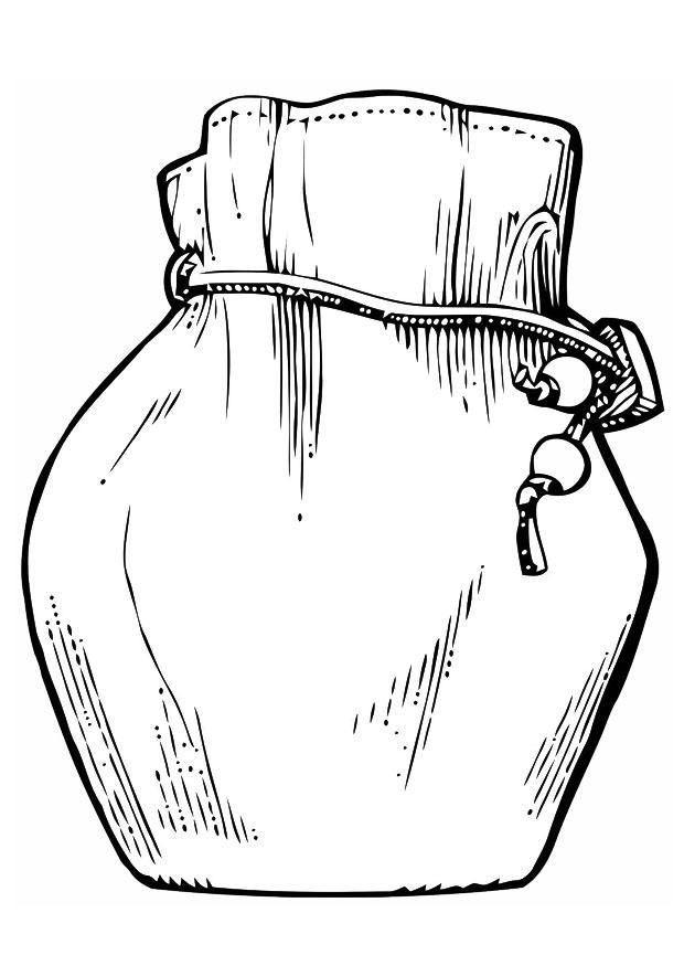 bolsa de cuero Dibujo para colorear bolsa de cuero