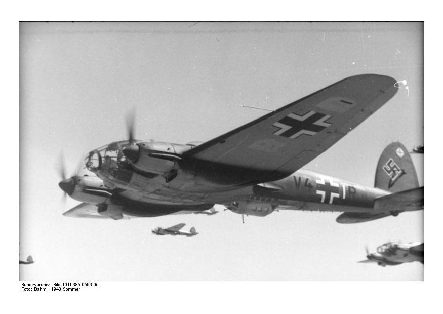 bombarderos sobre el canal - francia Foto bombarderos sobre el canal - francia