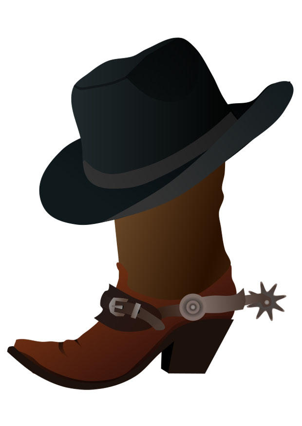 bota con sombrero Imagen bota con sombrero