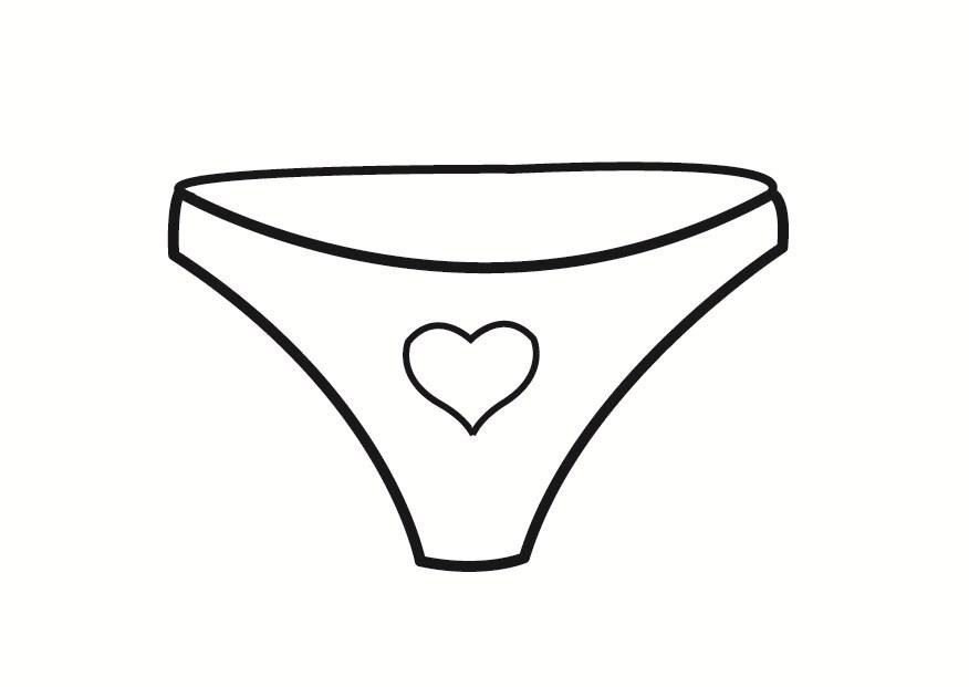 braguitas Dibujo para colorear braguitas