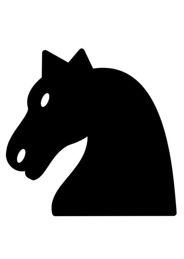 caballo Dibujo para colorear caballo