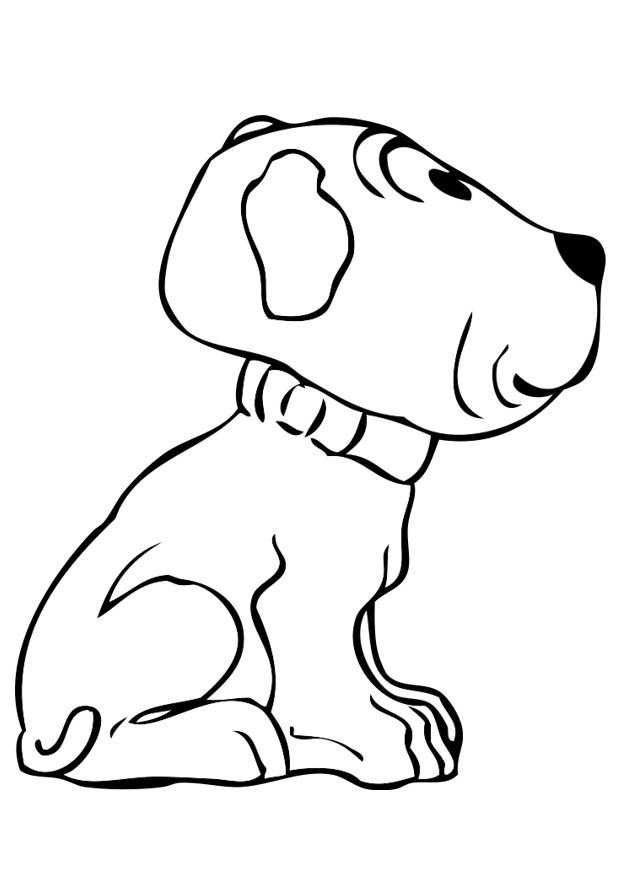 cachorro Dibujo para colorear cachorro
