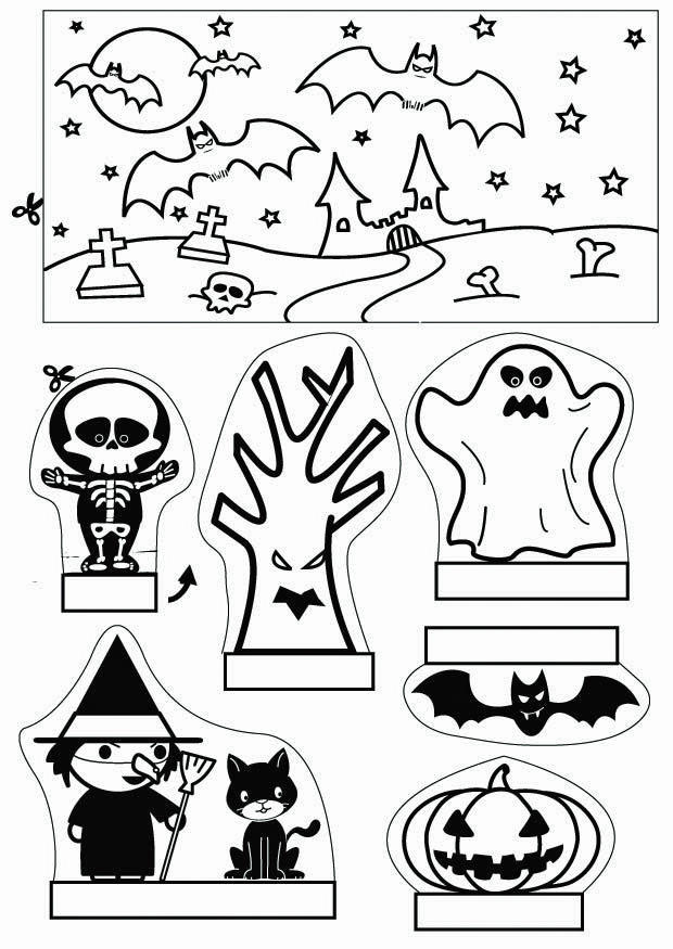 caja de visualizaciA³n de halloween Manualidades caja de visualizaciA³n de halloween