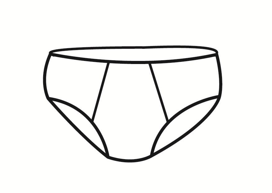 calzoncillos Dibujo para colorear calzoncillos