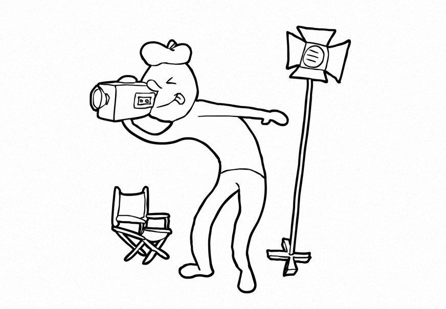 cA¡mara Dibujo para colorear cA¡mara